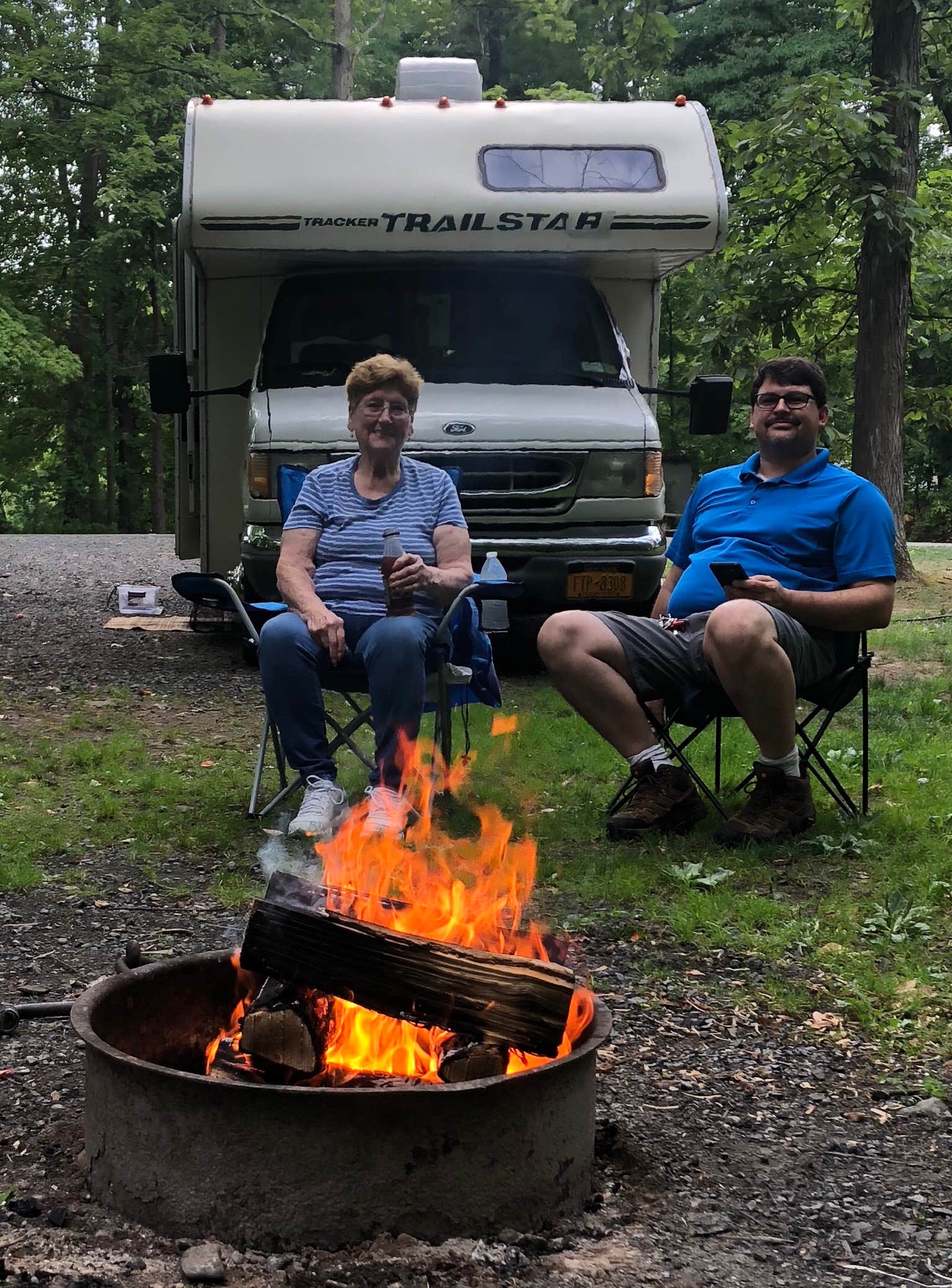 Laura C.'s photo at Drumlin A Camping Area — Fair Haven Beach State Park near Sodus Point, NY