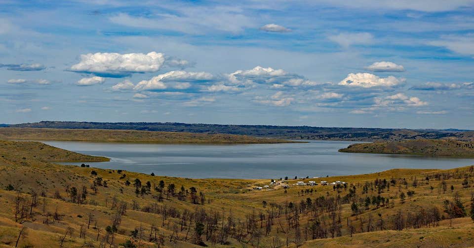 Crooked Creek Camping Ft. peck, MT