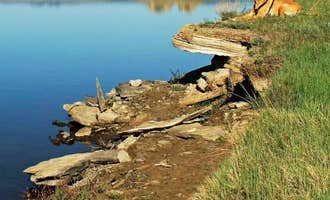 Camping near Sanford Park (lake Elwell/Tiber Reservoir): Yellow Water Reservoir, Lewistown, Montana