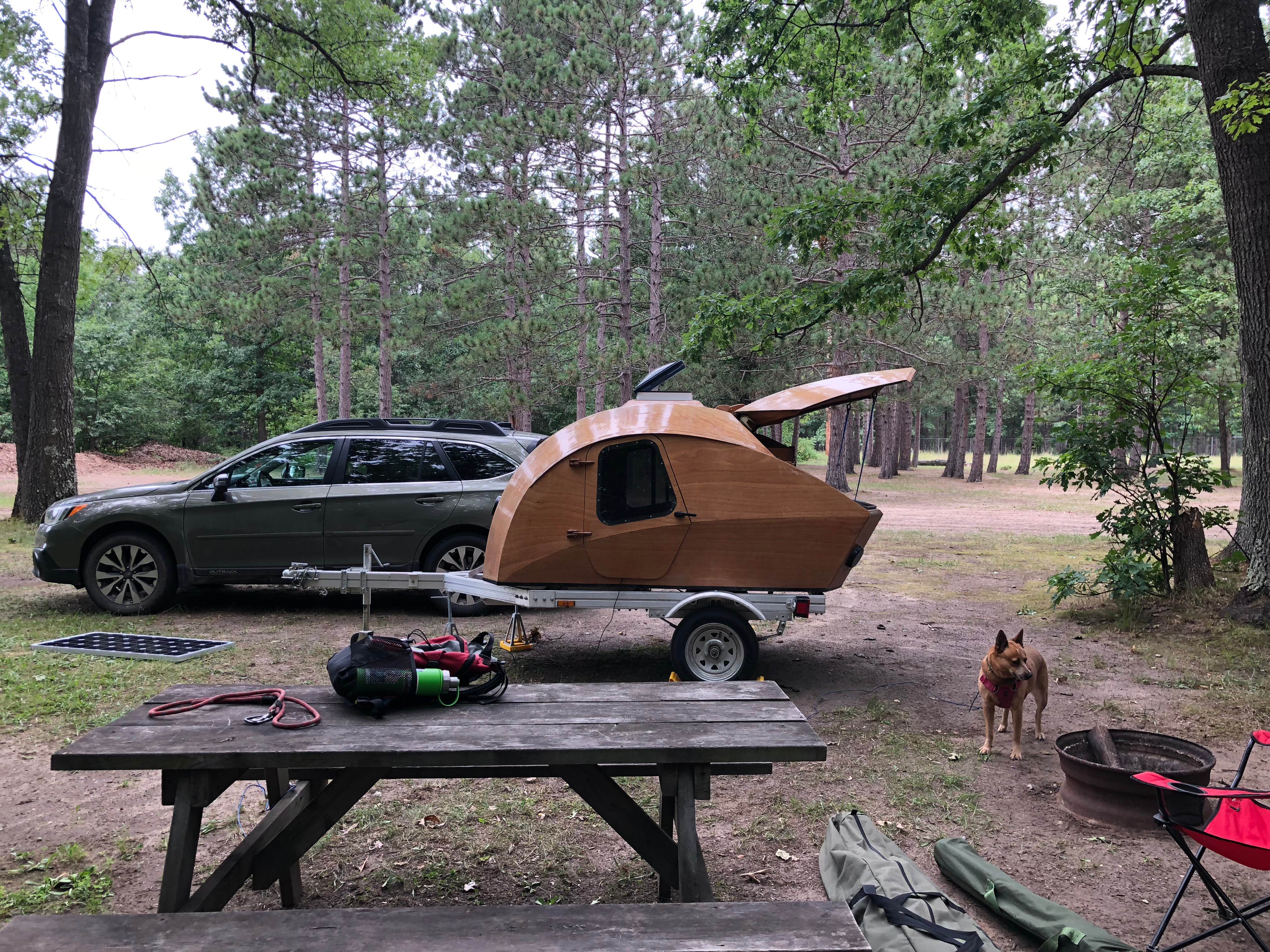 Camper submitted image from Tippy Dam Road Cabins & Cmpgrd - 4