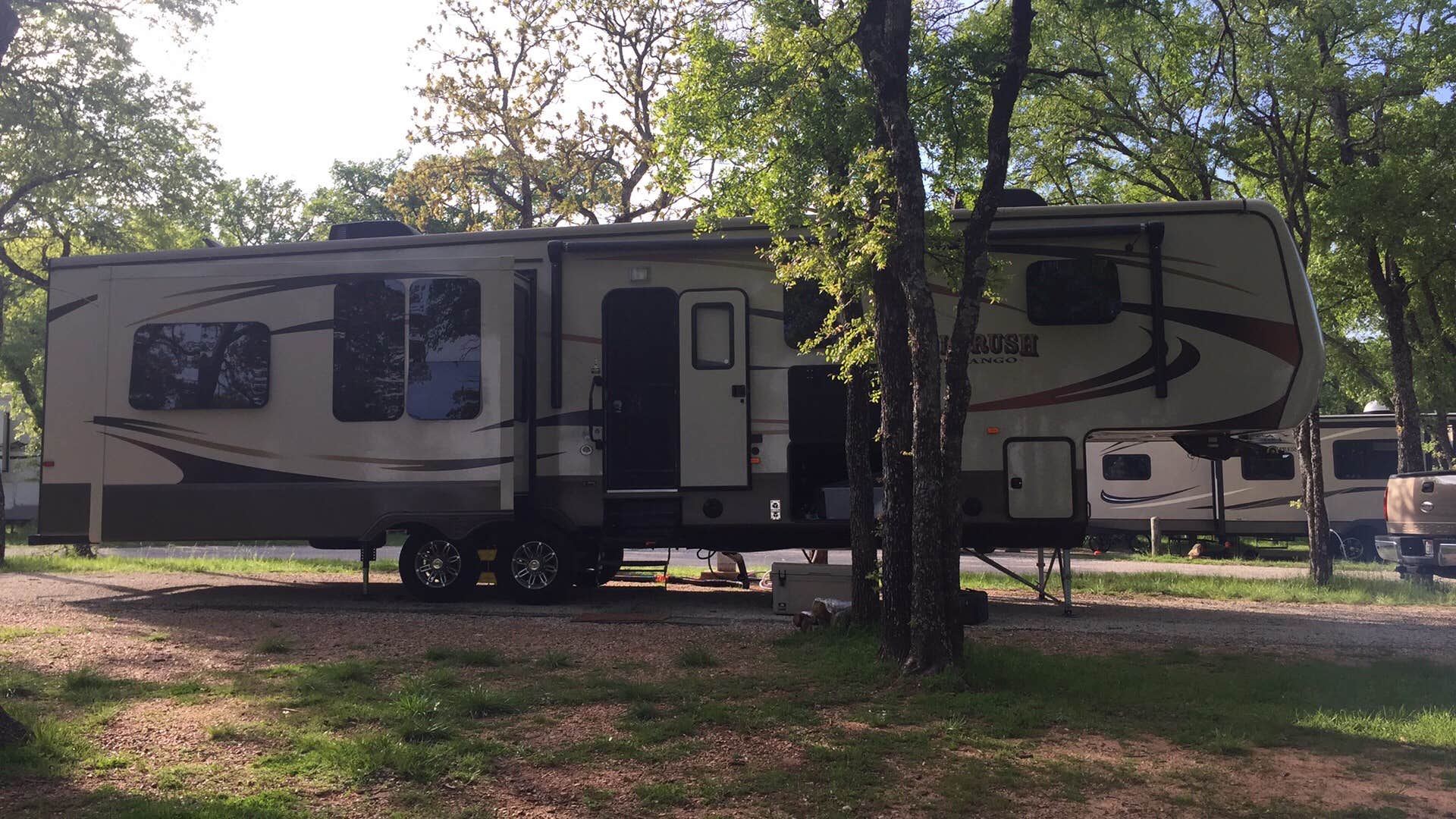 Billy H.'s photo of rv camping at Lake Whitney State Park Campground near Meridian, TX