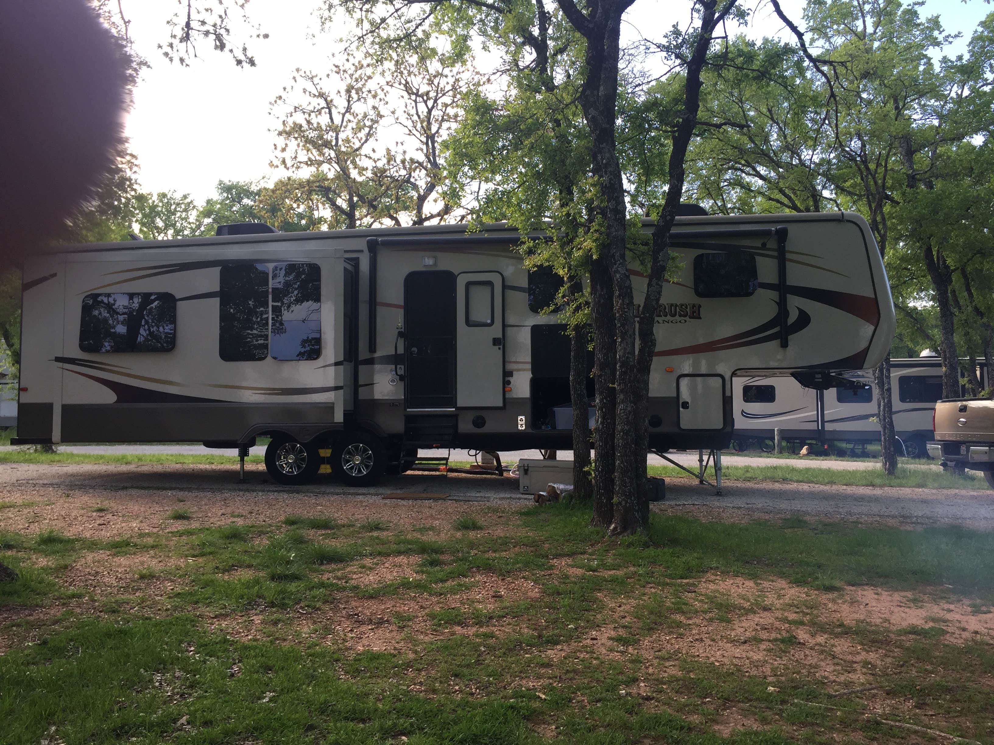 Billy H.'s photo of rv camping at Lake Whitney State Park Campground near Whitney Lake