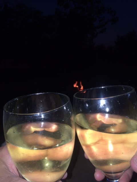 Camper-submitted photo at Cedar Point Campground — Lovewell State Park near Norway, KS