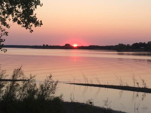 Camper-submitted photo at Cedar Point Campground — Lovewell State Park near Norway, KS