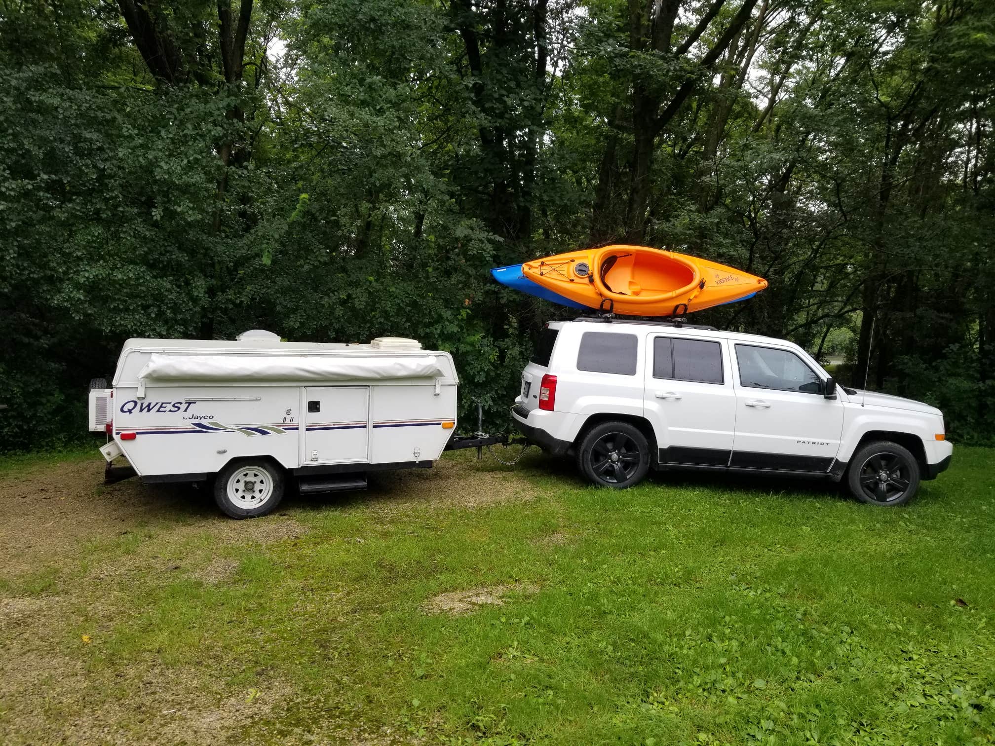 Julie W.'s photo of rv camping at George Wyth State Park Campground near Gladbrook, IA