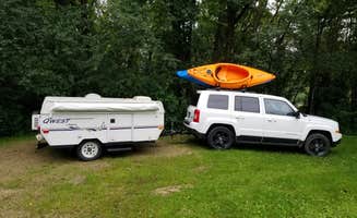Julie W.'s photo of rv camping at George Wyth State Park Campground near Waterloo, IA