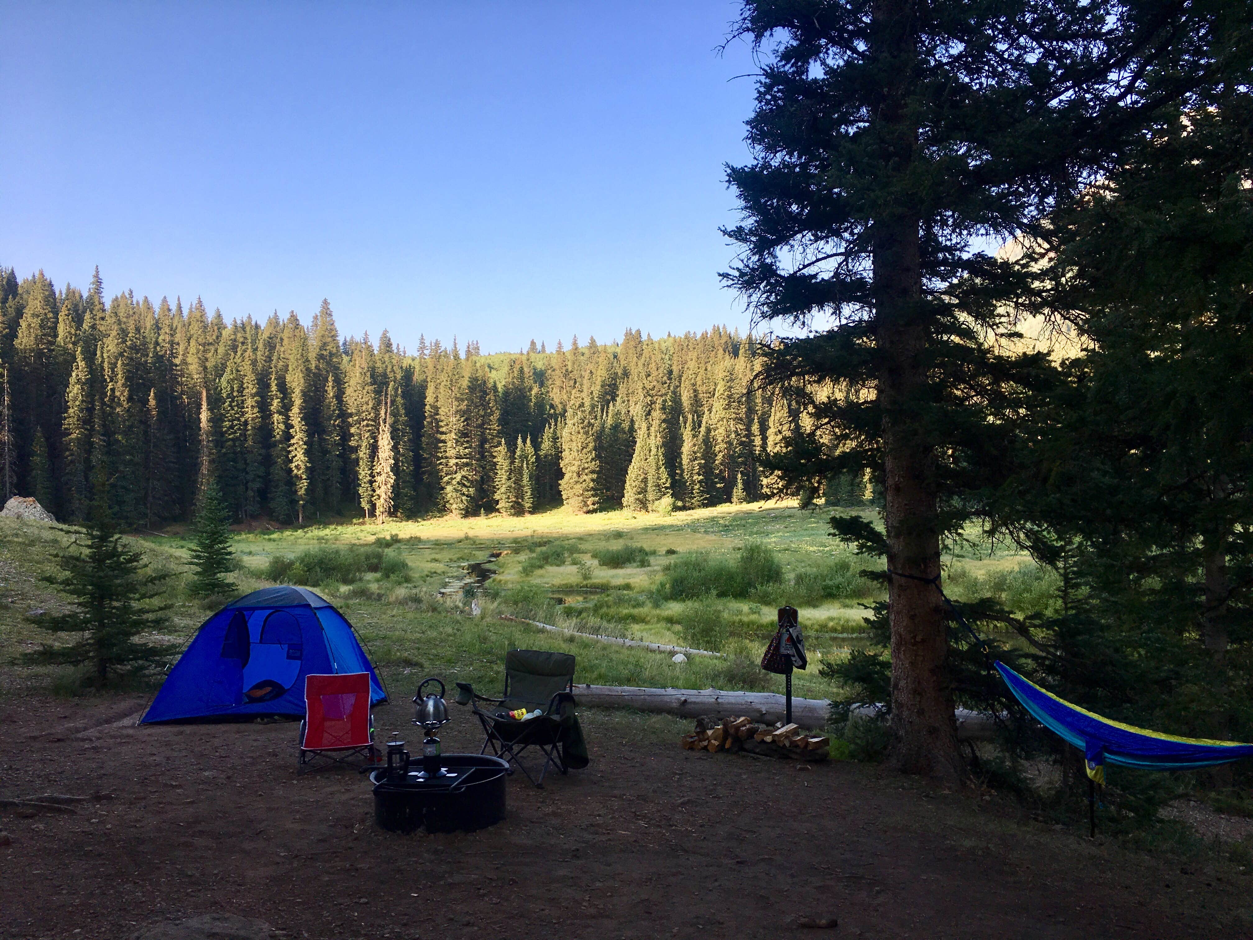 Derrik E.'s photo of a dispersed camping area at Priest Lake Dispersed Camping Area near Norwood, CO
