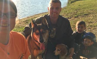 Andrew P.'s photo of camping with pets at Harrison Lake State Park Campground near Swanton, OH