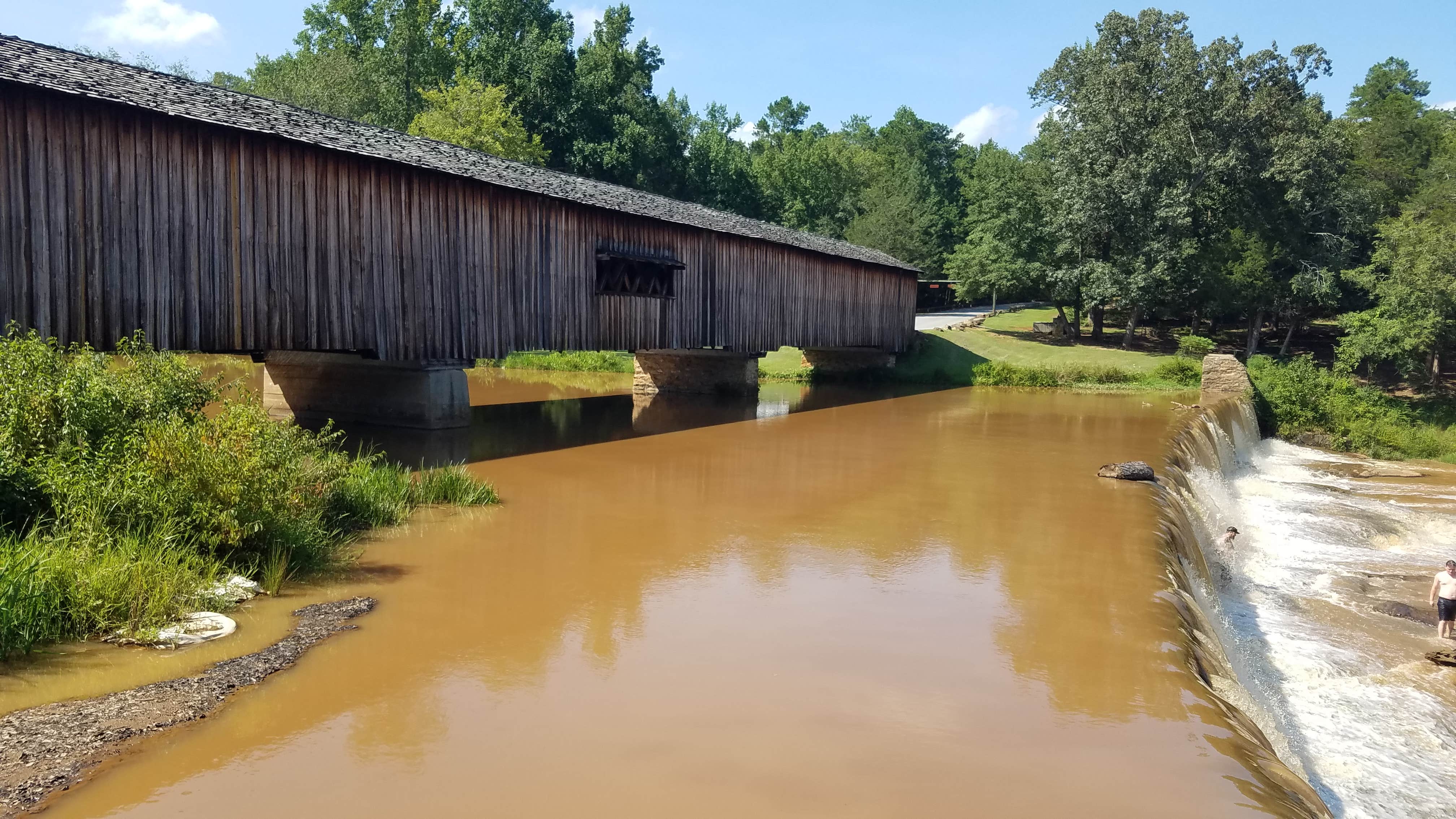 Camper-submitted photo at Watson Mill Bridge State Park Campground near Maxeys, GA