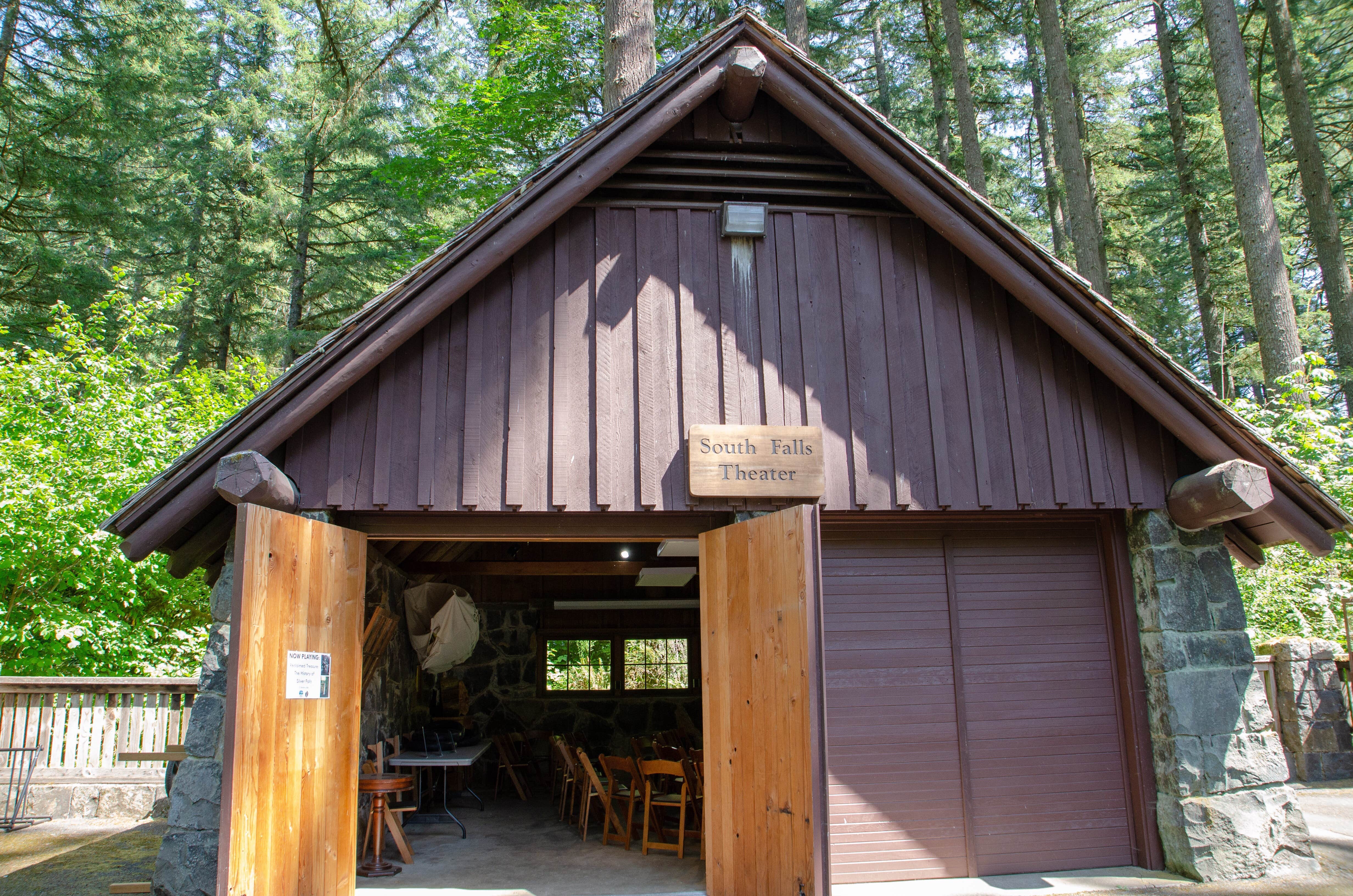 Jill T.'s photo of a cabin at Silver Falls State Park Campground near Gaston, OR