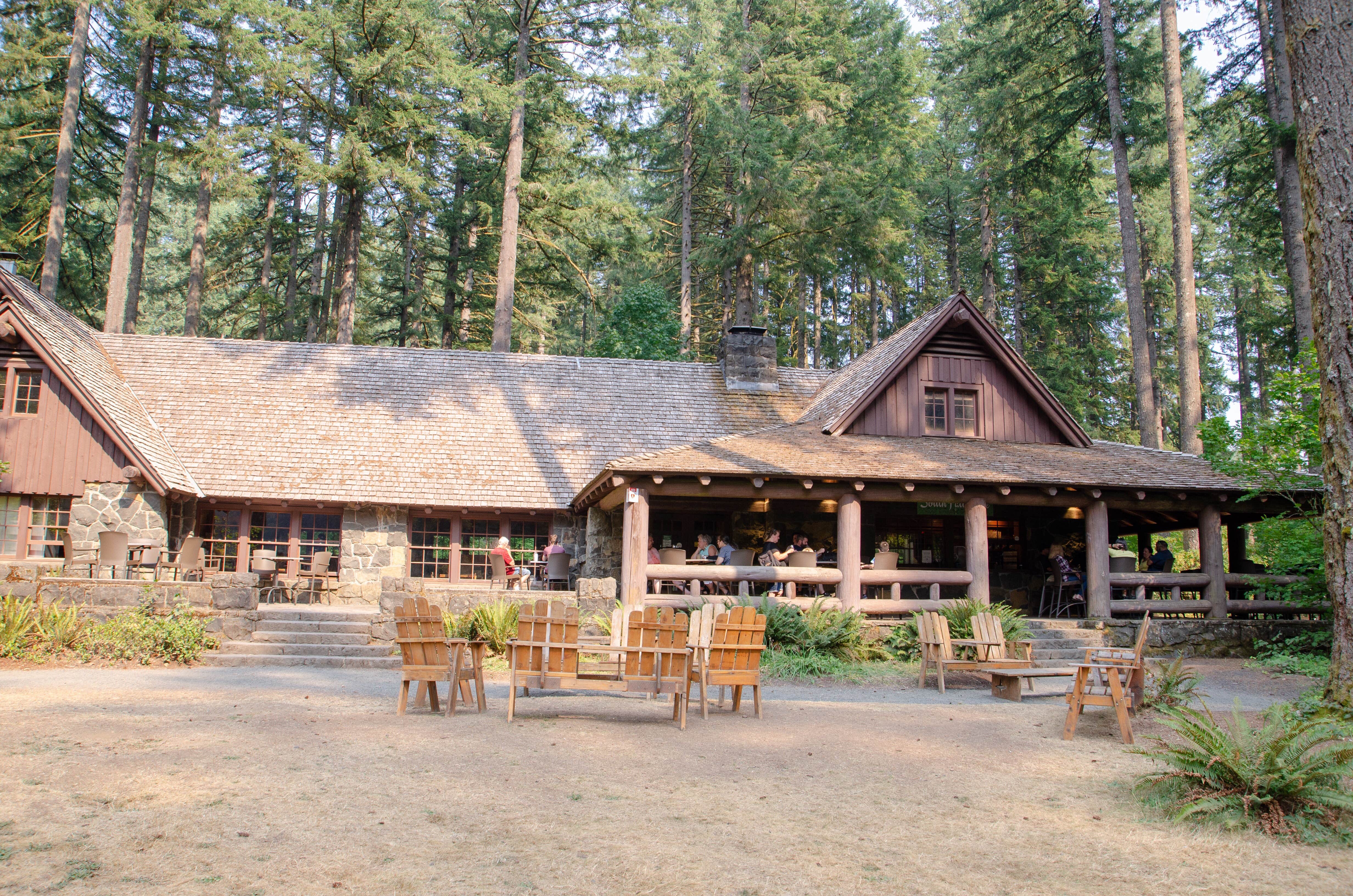 Jill T.'s photo of a cabin at Silver Falls State Park Campground near Jefferson, OR