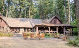 Jill T.'s photo of a cabin at Silver Falls State Park Campground near Foster, OR