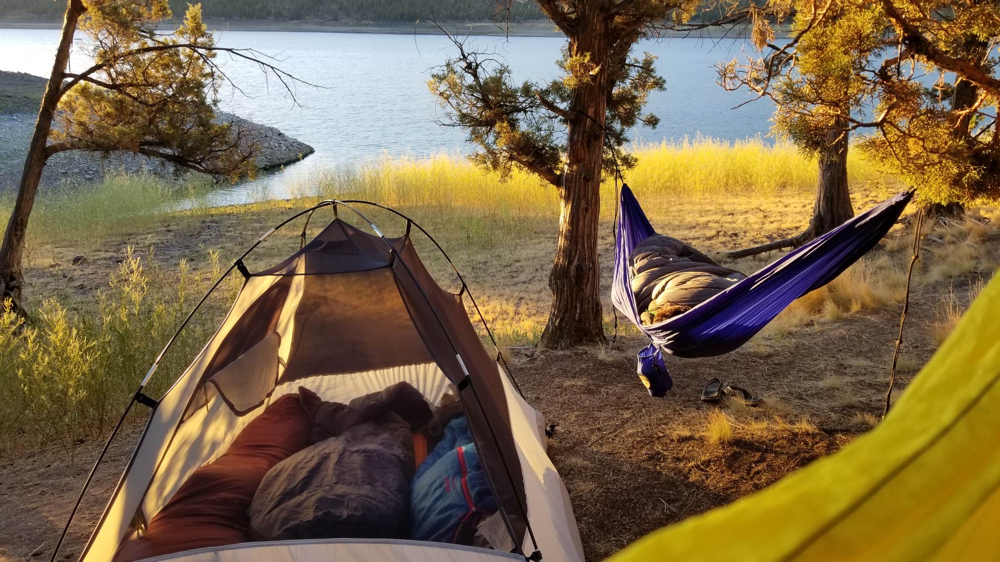 Frankie M.'s photo of glamping accommodations at Ochoco Lake County Park in Oregon