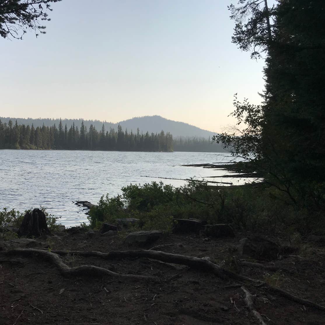 Cultus Lake Boat In Little Cove Campground — Deschutes National Forest
