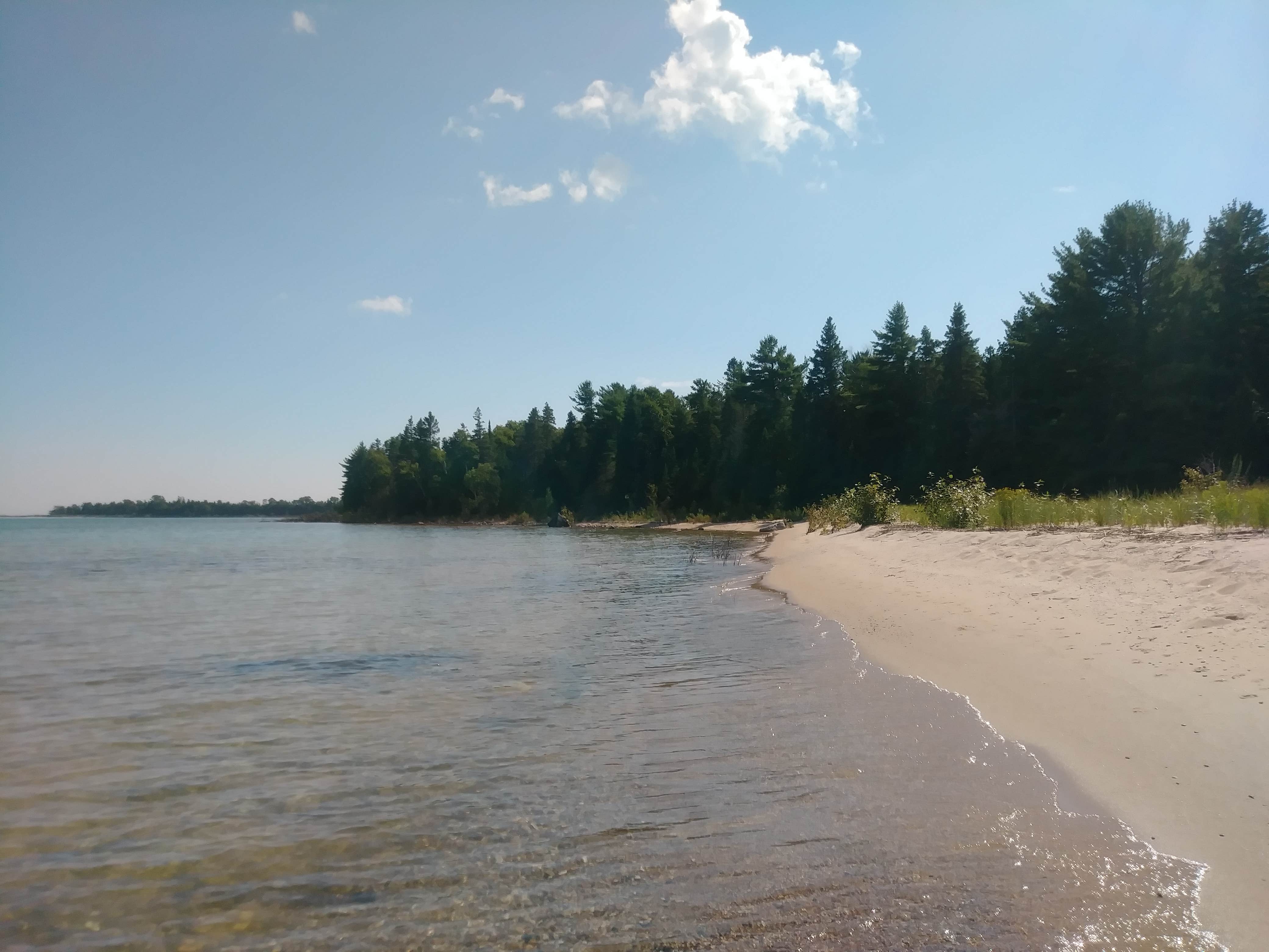 Camper submitted image from DeTour - Lake Superior State Forest - 3