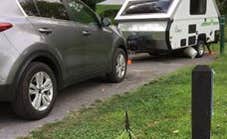 Amy V.'s photo of rv camping at Green Lakes State Park Campground near Sterling, NY
