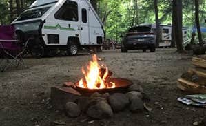 Amy V.'s photo at Tamworth Camping Area in New Hampshire