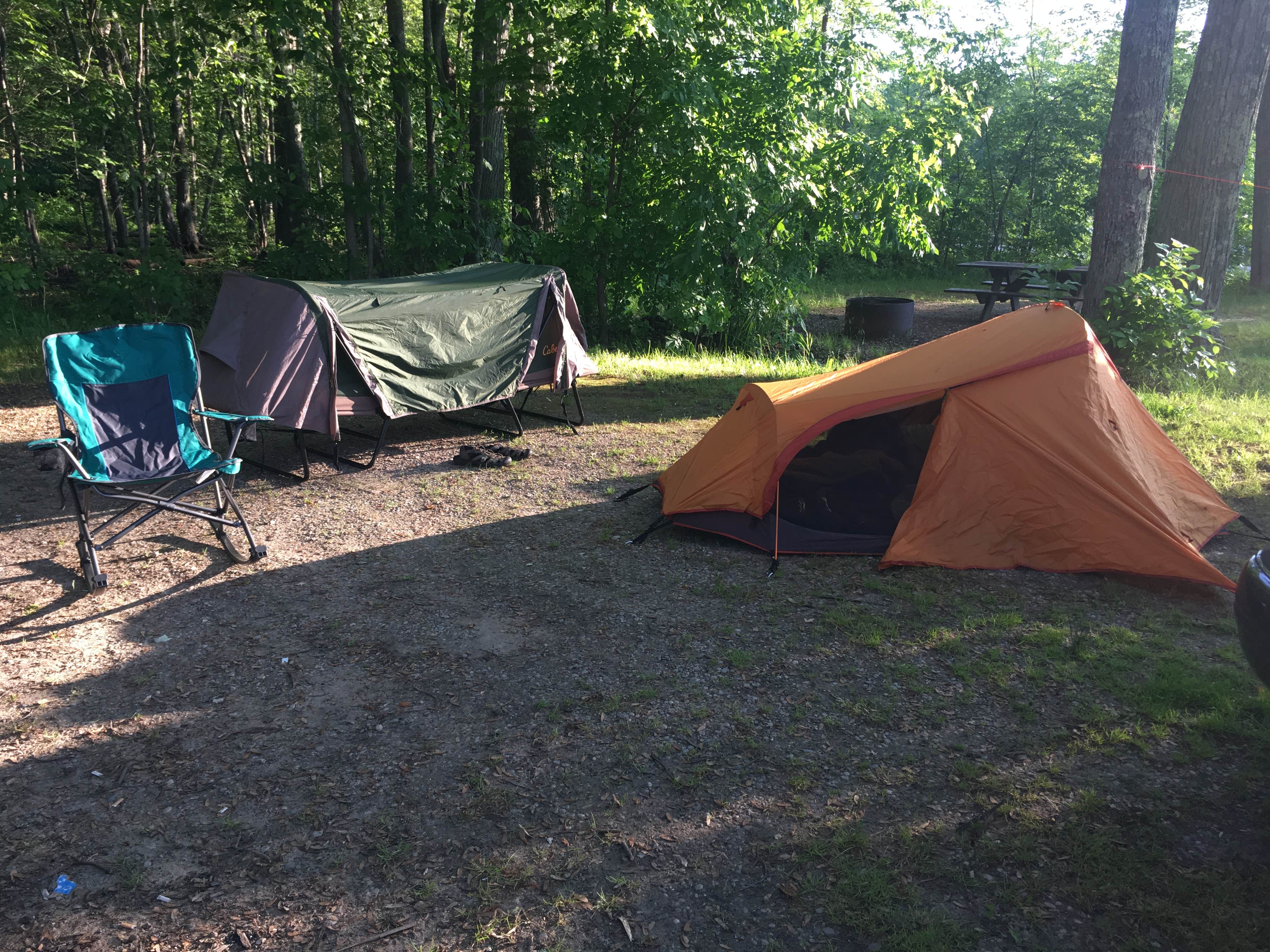 Brittny B.'s photo at Maple Bay State Forest Campground near Afton, MI