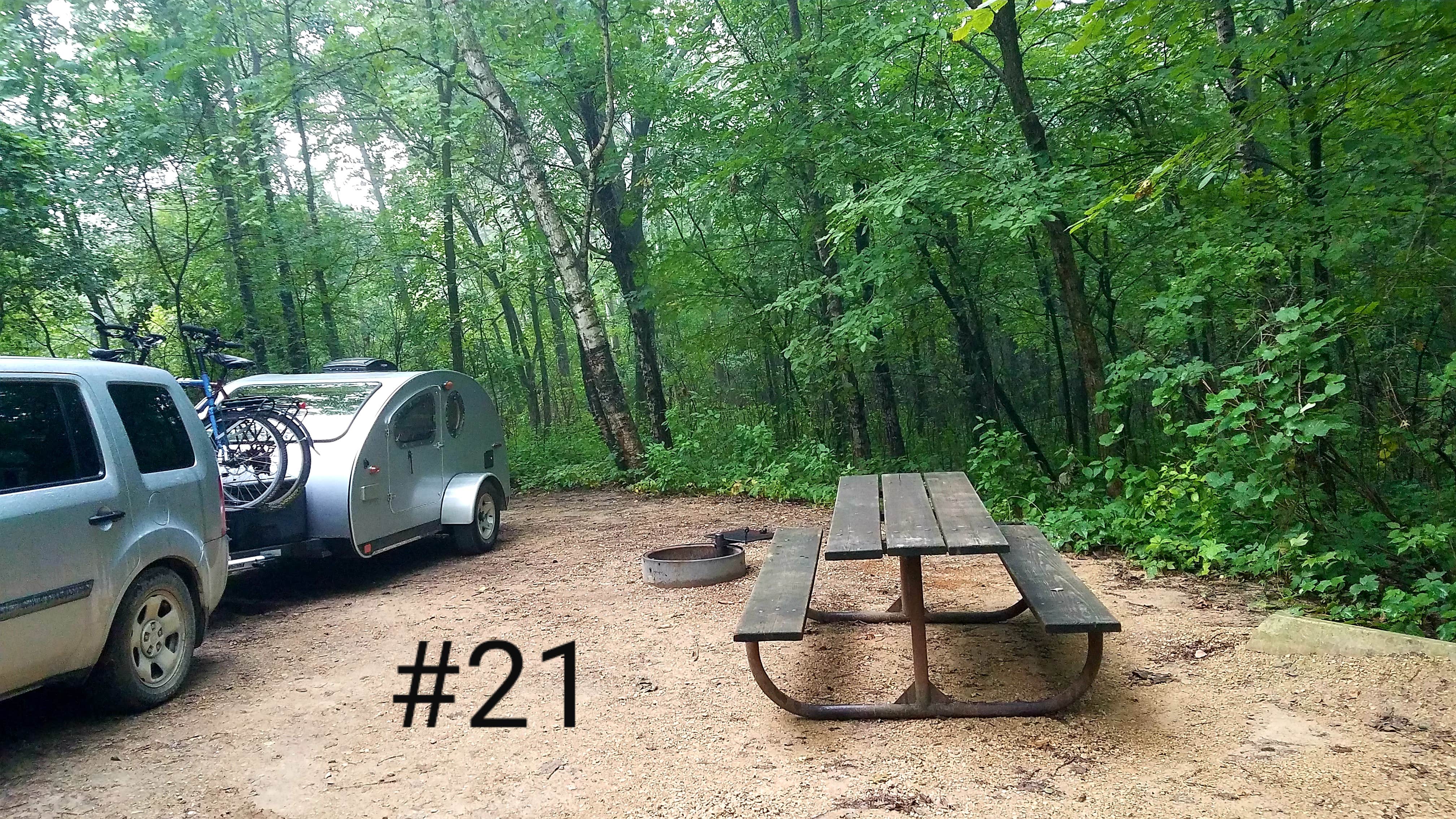 Mary S.'s photo of rv camping at Great River Bluffs State Park Campground near La Crosse, WI
