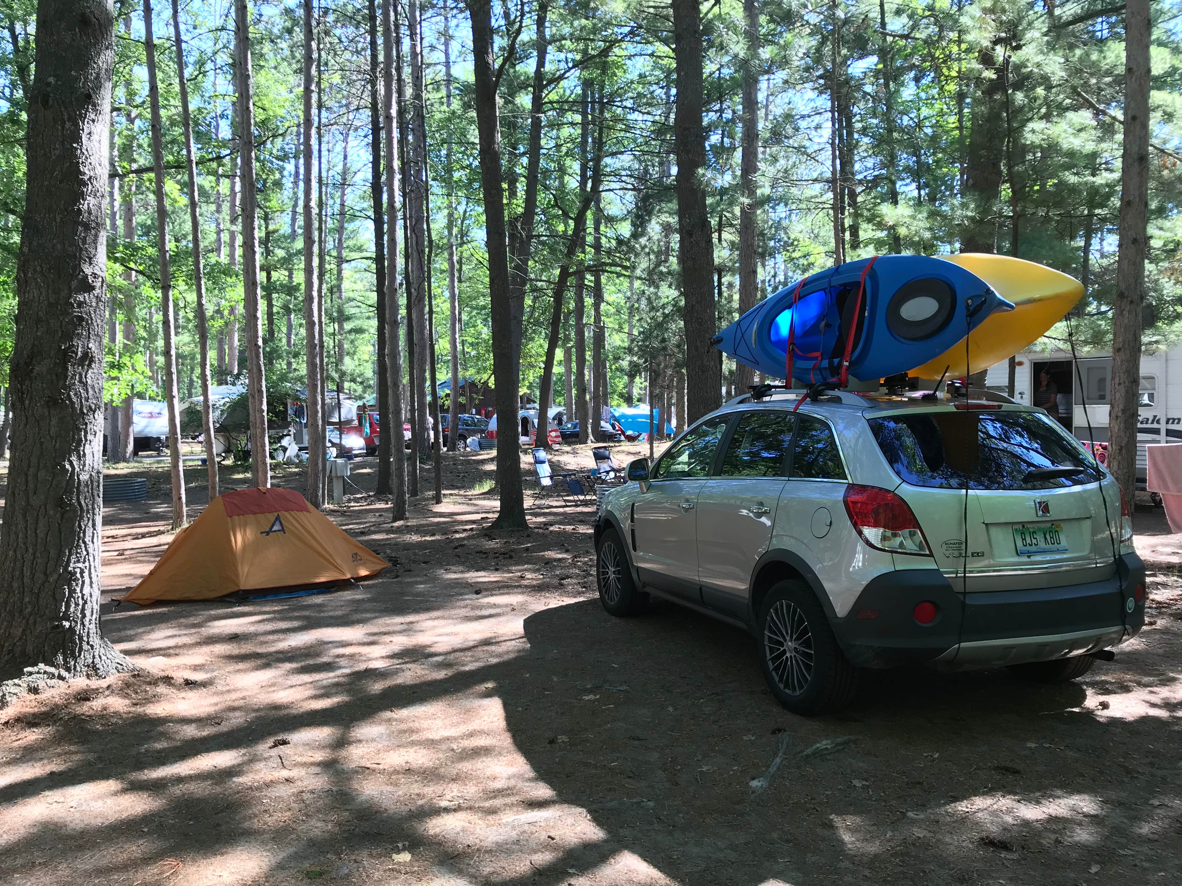 Camper-submitted photo at Traverse City State Park Campground near South Boardman, MI