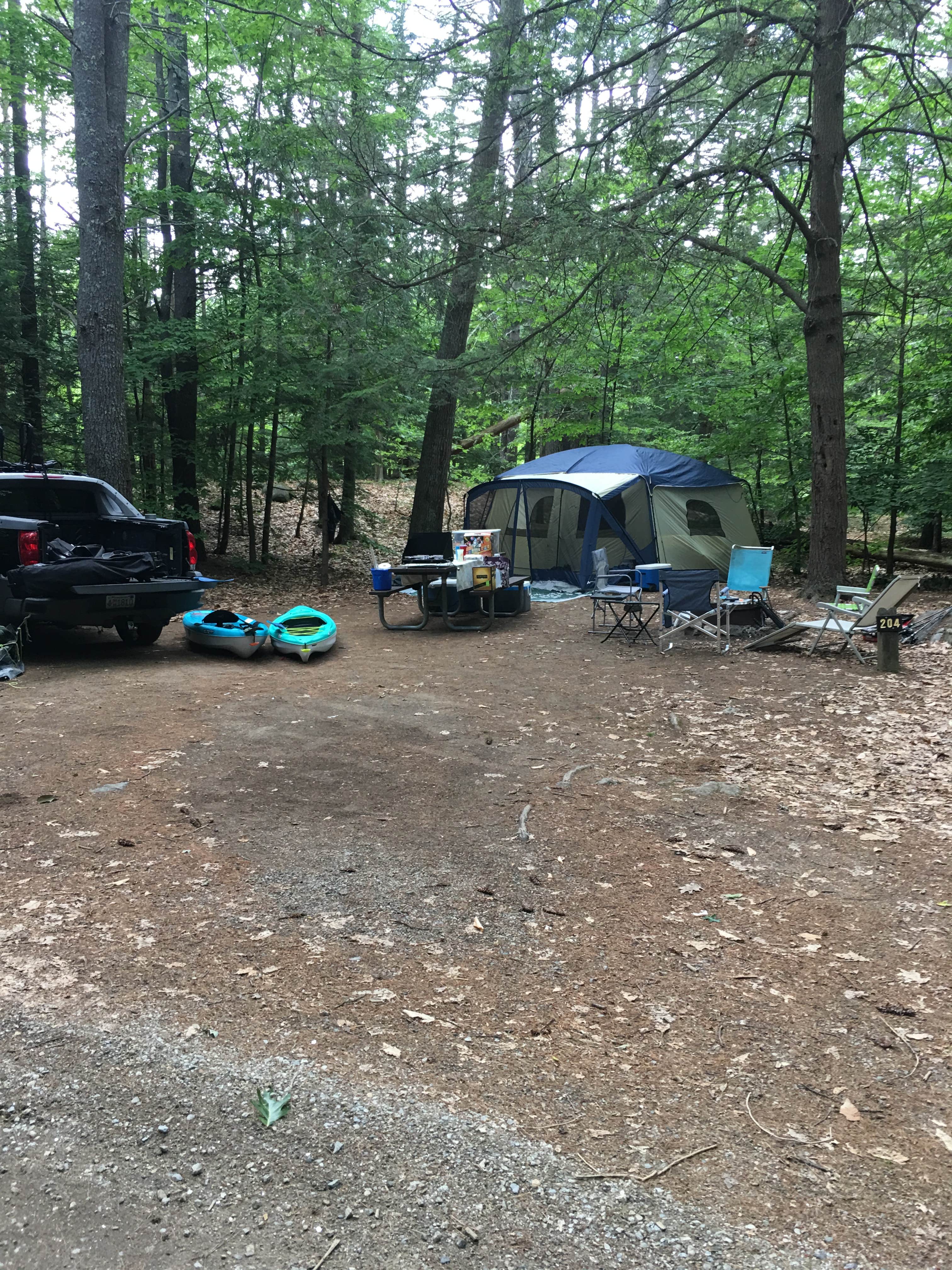 Keith M.'s photo at Pawtuckaway State Park Campground near Raymond, NH