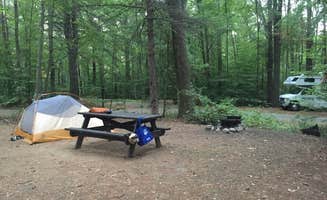 Hannah O.'s photo of rv camping at Wompatuck State Park Campground near South Carver, MA