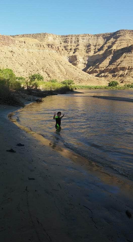 Camper-submitted photo at Swasey's Beach Campground — Desolation Canyon near Sunnyside, UT