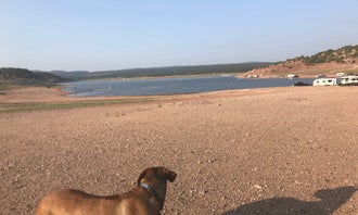 Camping near El Morro RV Park and Cabins: Bluewater Lake State Park Campground, Prewitt, New Mexico