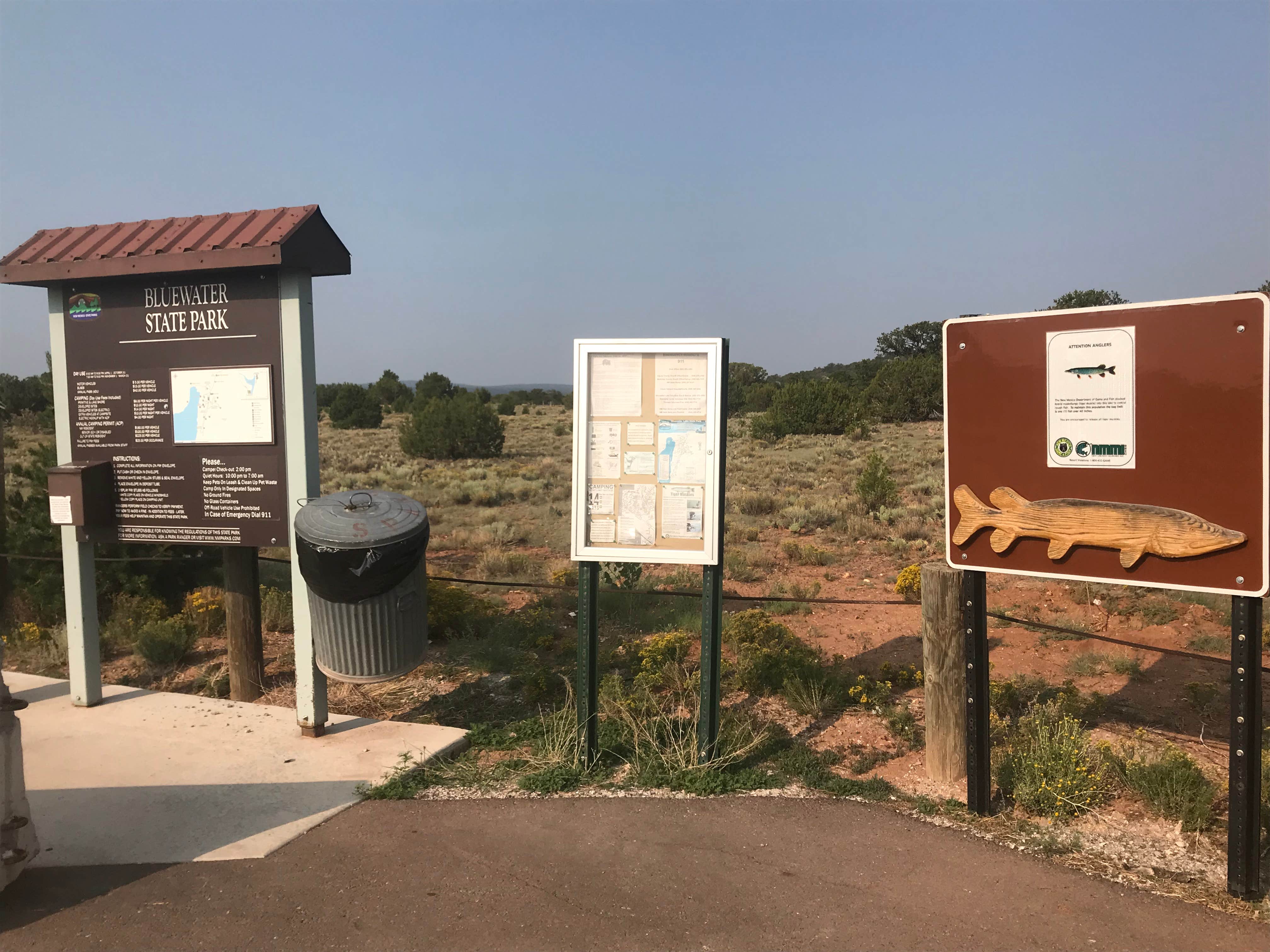 Camper submitted image from Bluewater Lake State Park Campground - 5