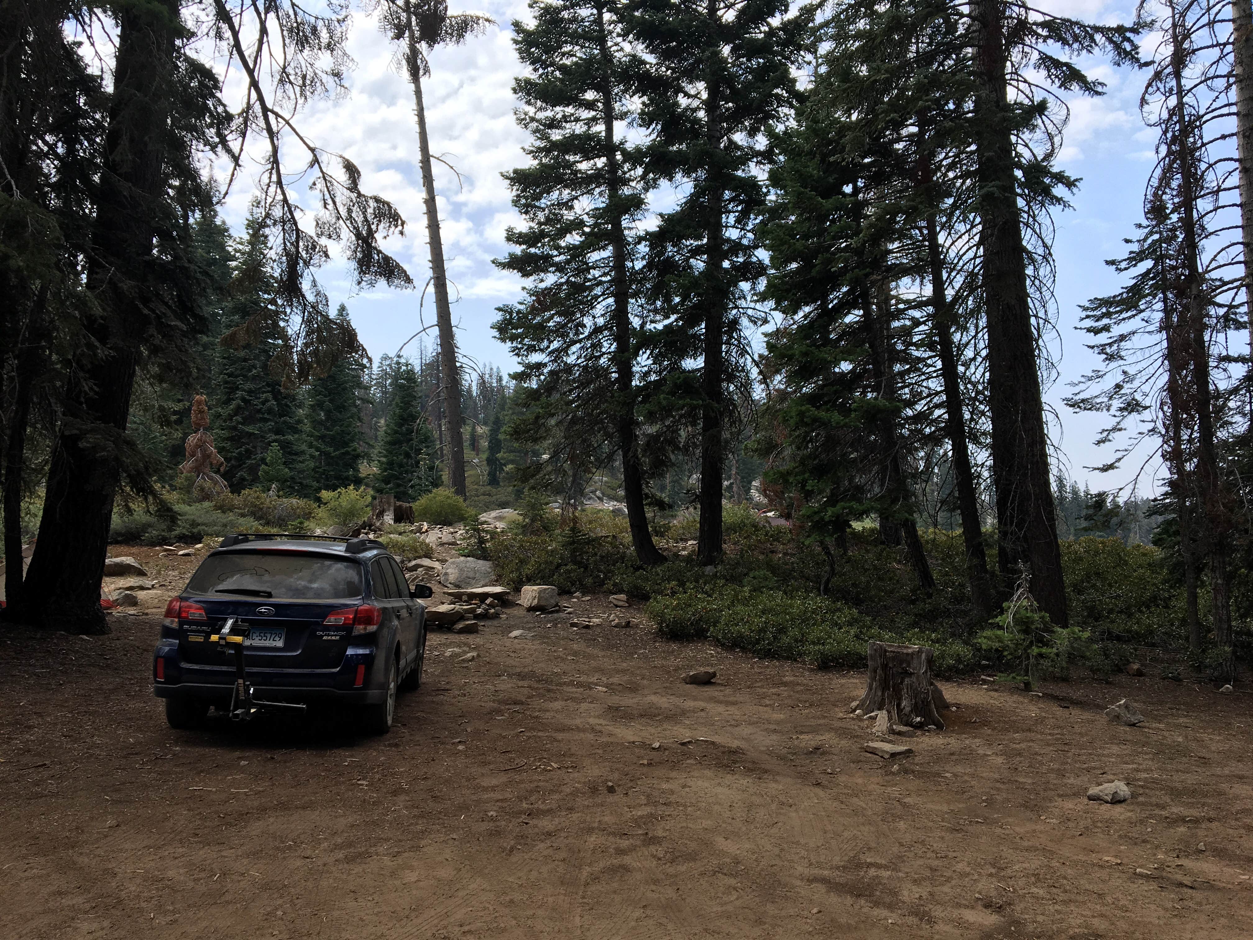 Camper submitted image from The Needles Lookout Trail Primitive Campsites - 2