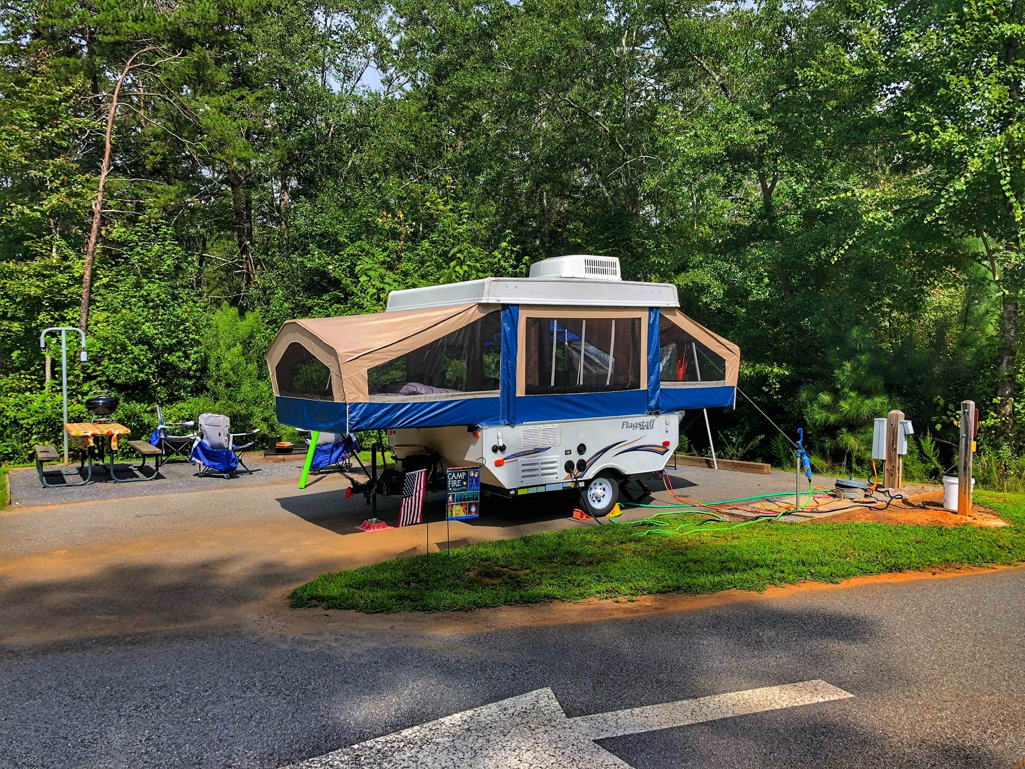 George & Patty C.'s photo of rv camping at Don Carter State Park Campground near Gainesville, GA