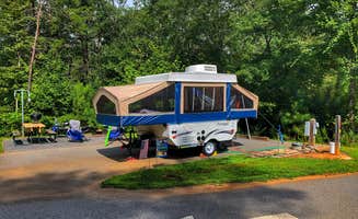 George & Patty C.'s photo of rv camping at Don Carter State Park Campground near Flowery Branch, GA