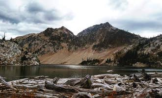 Camping near Nip and Tuck Road (FS RD 653 to 633): Sawtooth/Stanley Lake Inlet, Stanley, Idaho