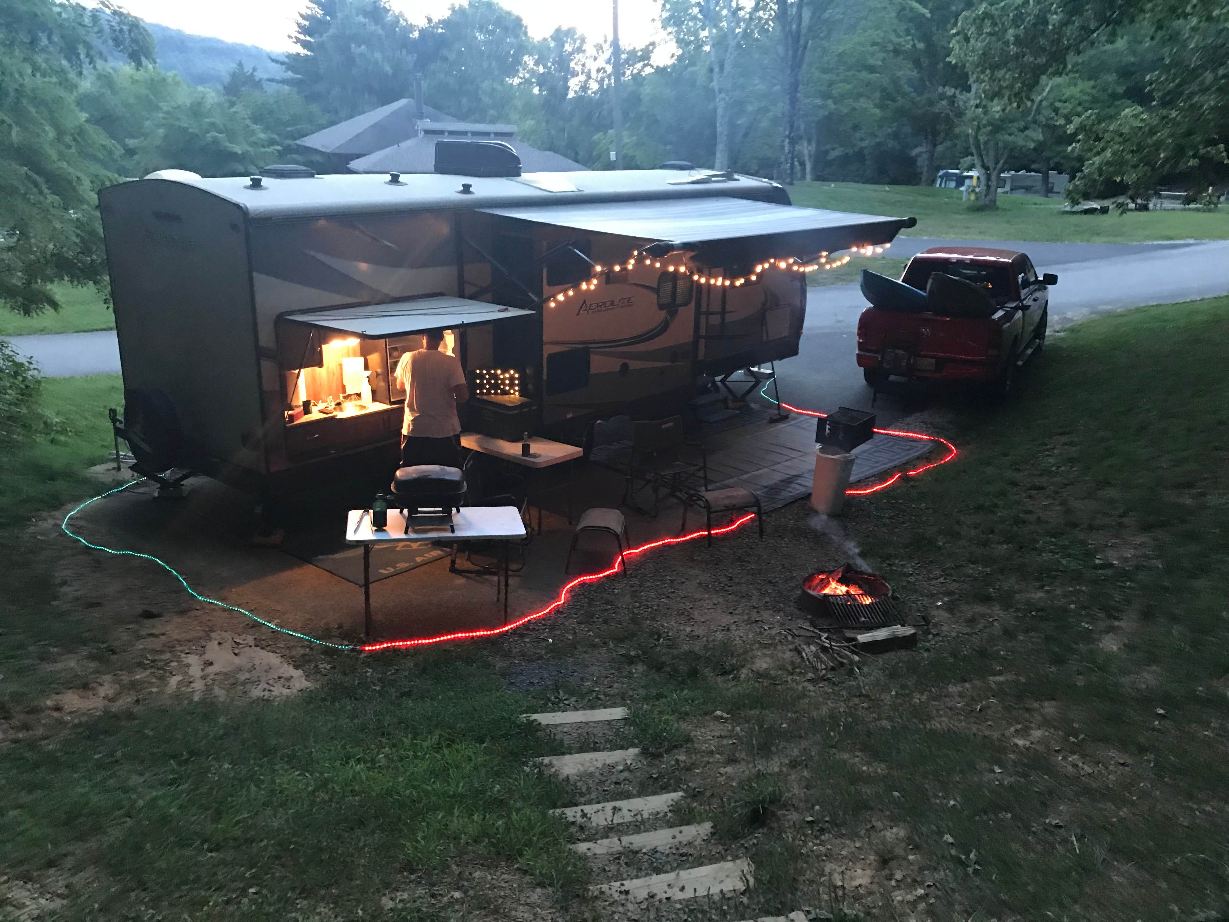 Nicole H.'s photo at Panther Creek State Park Campground in Tennessee