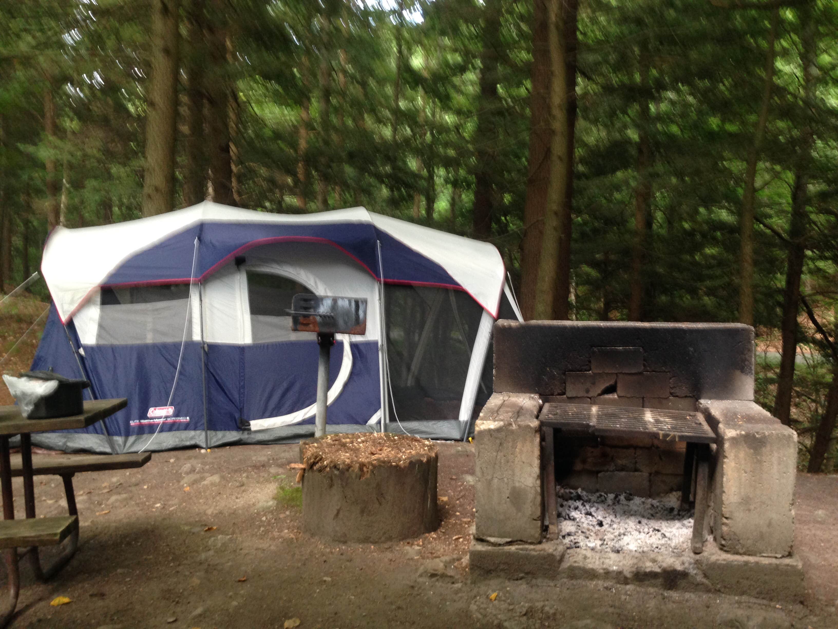 Camper-submitted photo at Emerald Lake State Park Campground in Vermont