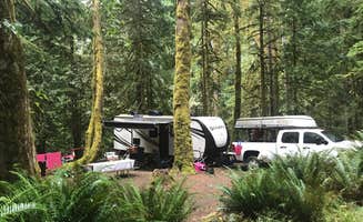 Stephanie Z.'s photo of rv camping at Fairholme Campground — Olympic National Park near Quinault, WA