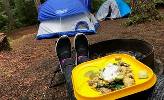 Stephanie Z.'s photo of tent camping at Littleton Horse Camp near Beaver, WA