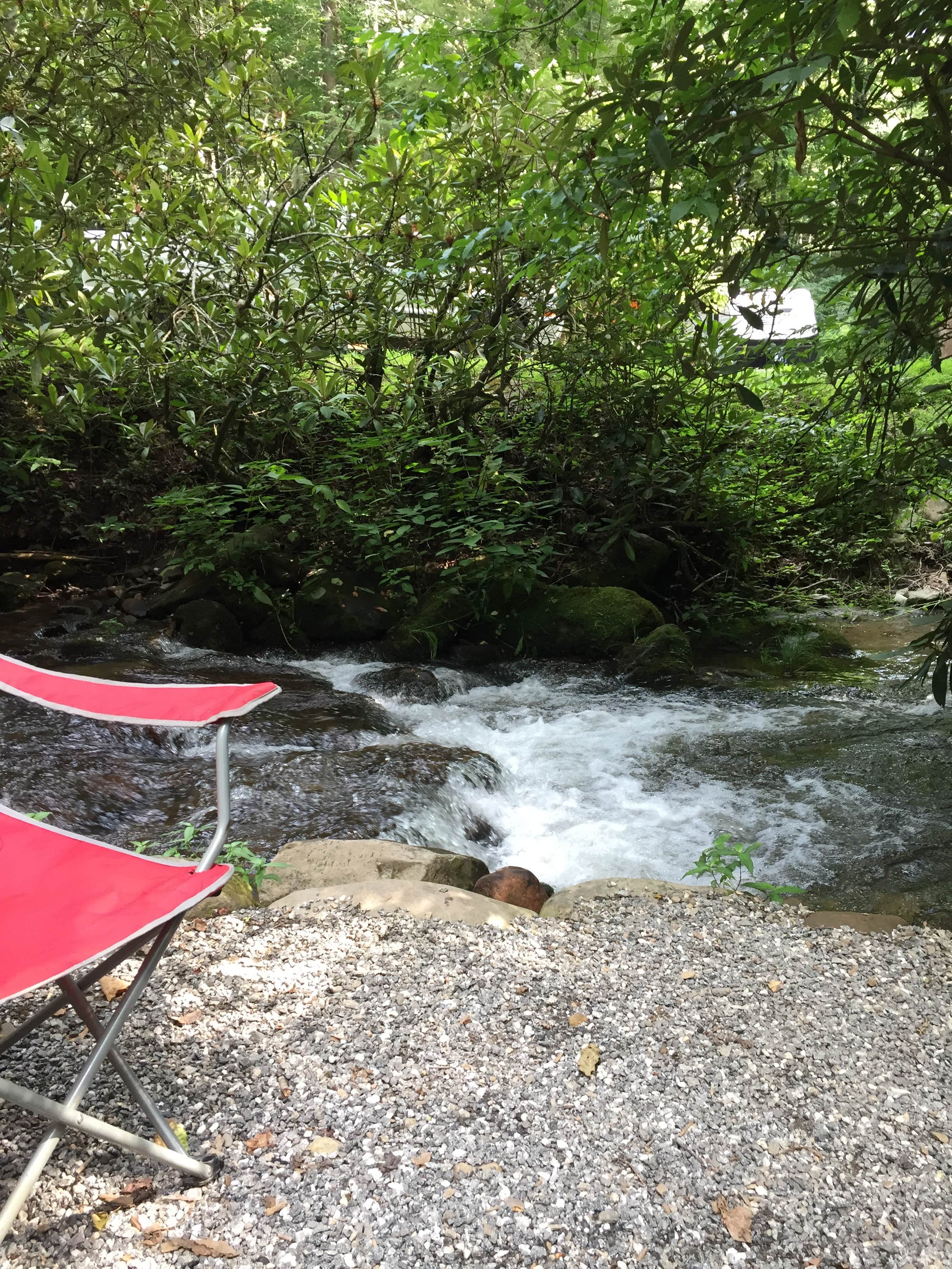 Camper-submitted photo at Indian Creek Campground near Sylva, NC
