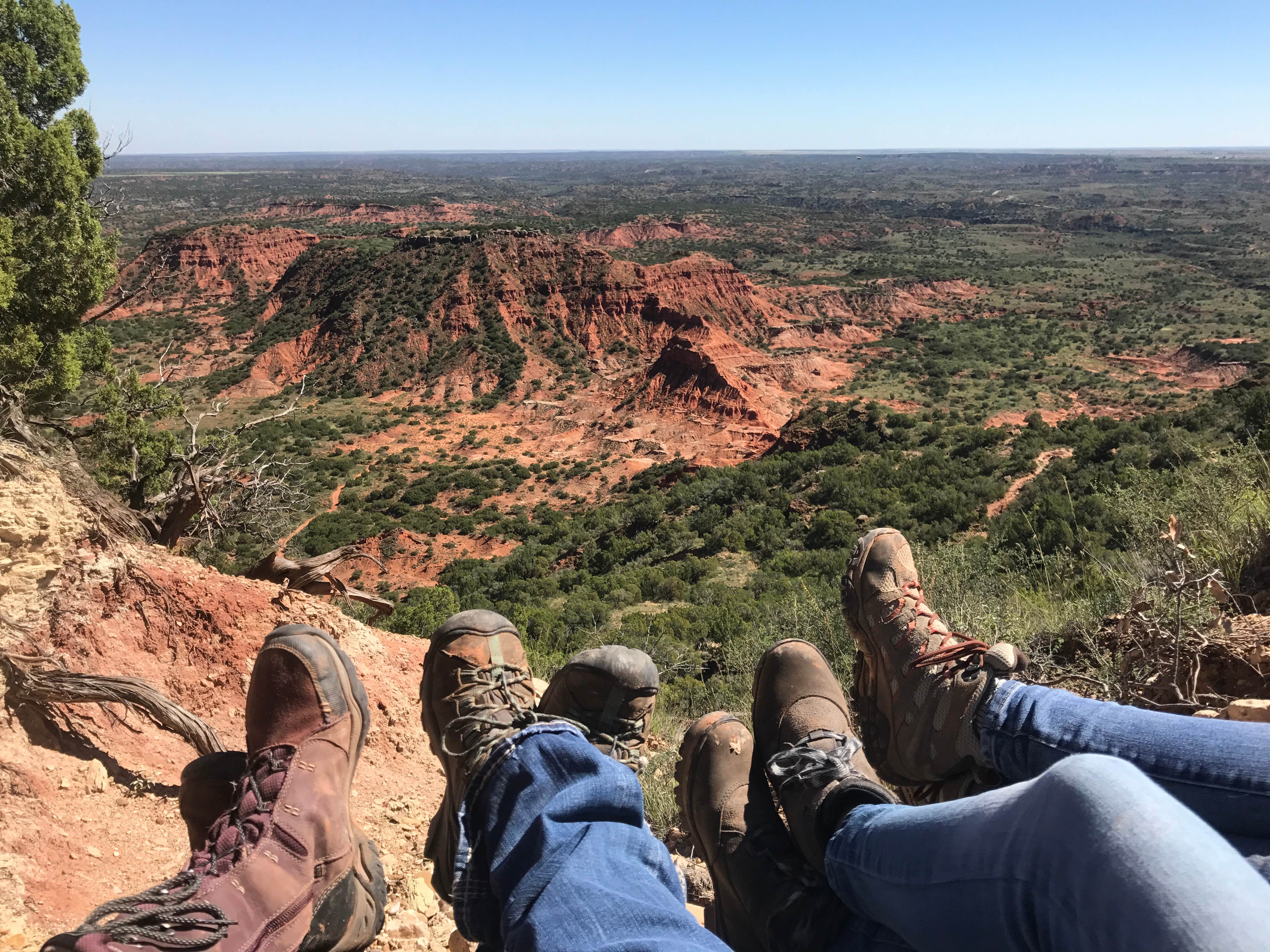 Camper-submitted photo at South Prong Primitive Camping Area — Caprock Canyons State Park near Plainview, TX