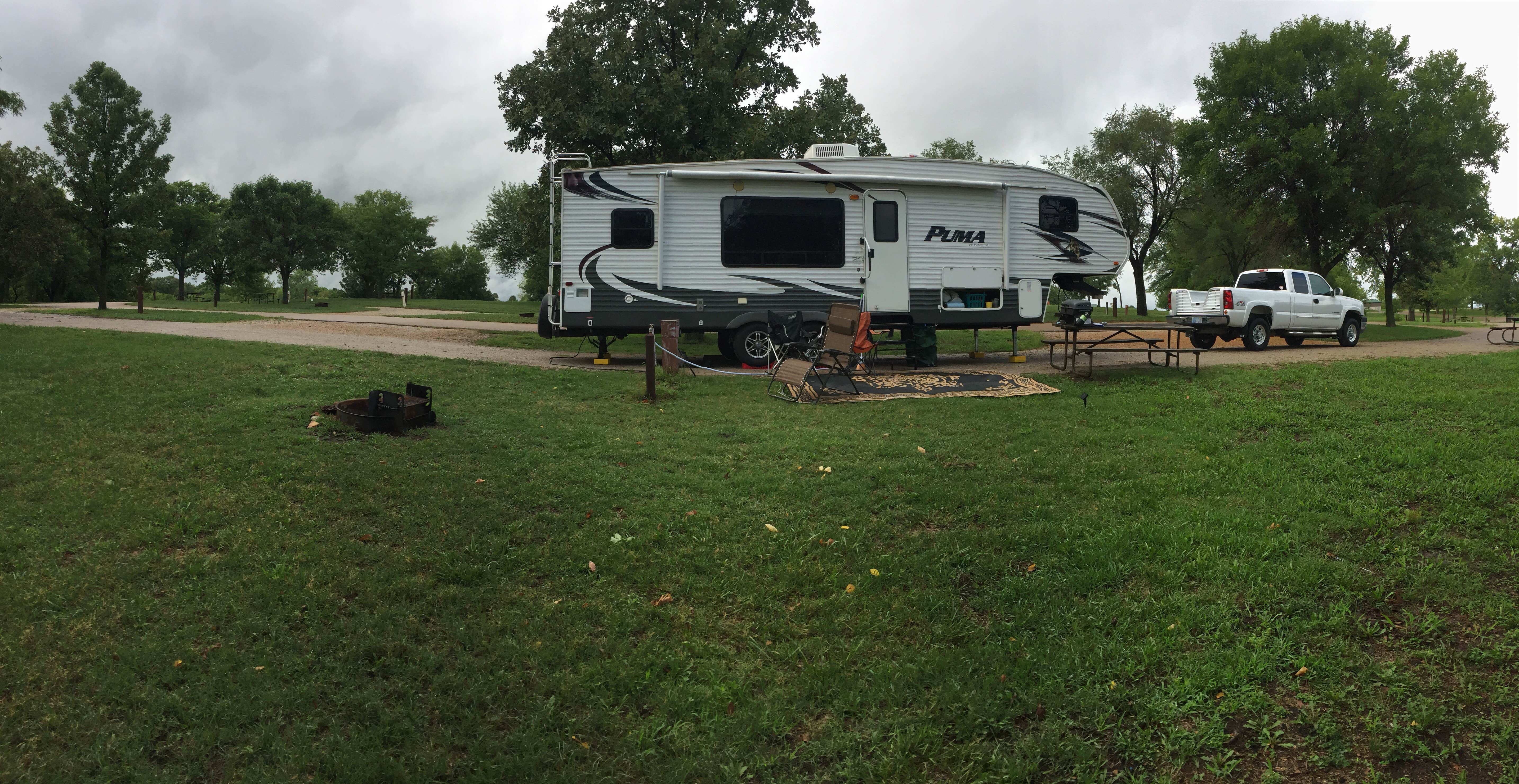 Randy S.'s photo of rv camping at Eisenhower State Park Campground near Pomona Lake
