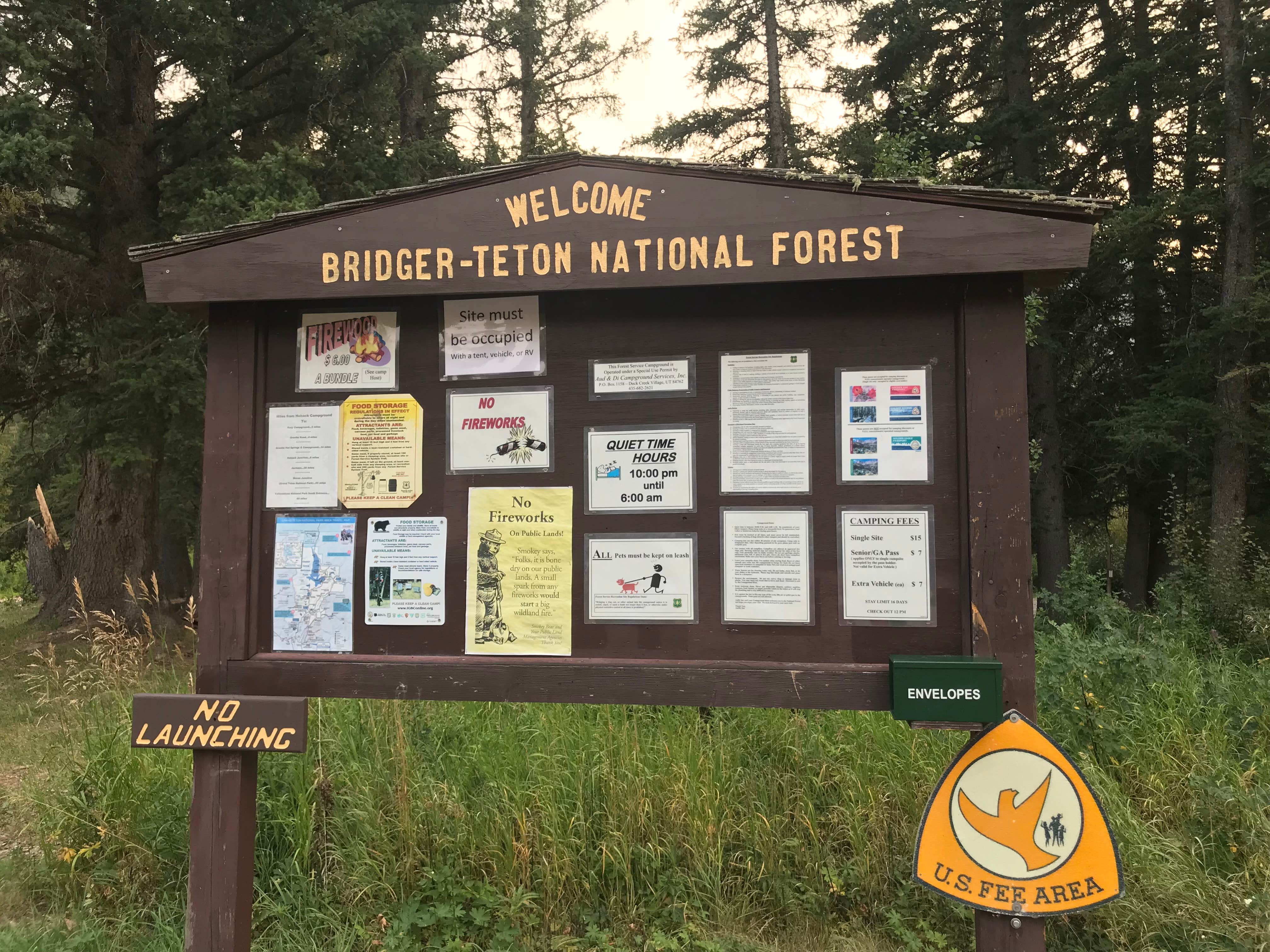 Camper-submitted photo at Hoback Campground - Bridger Teton National Forest near Bridger-Teton National Forest