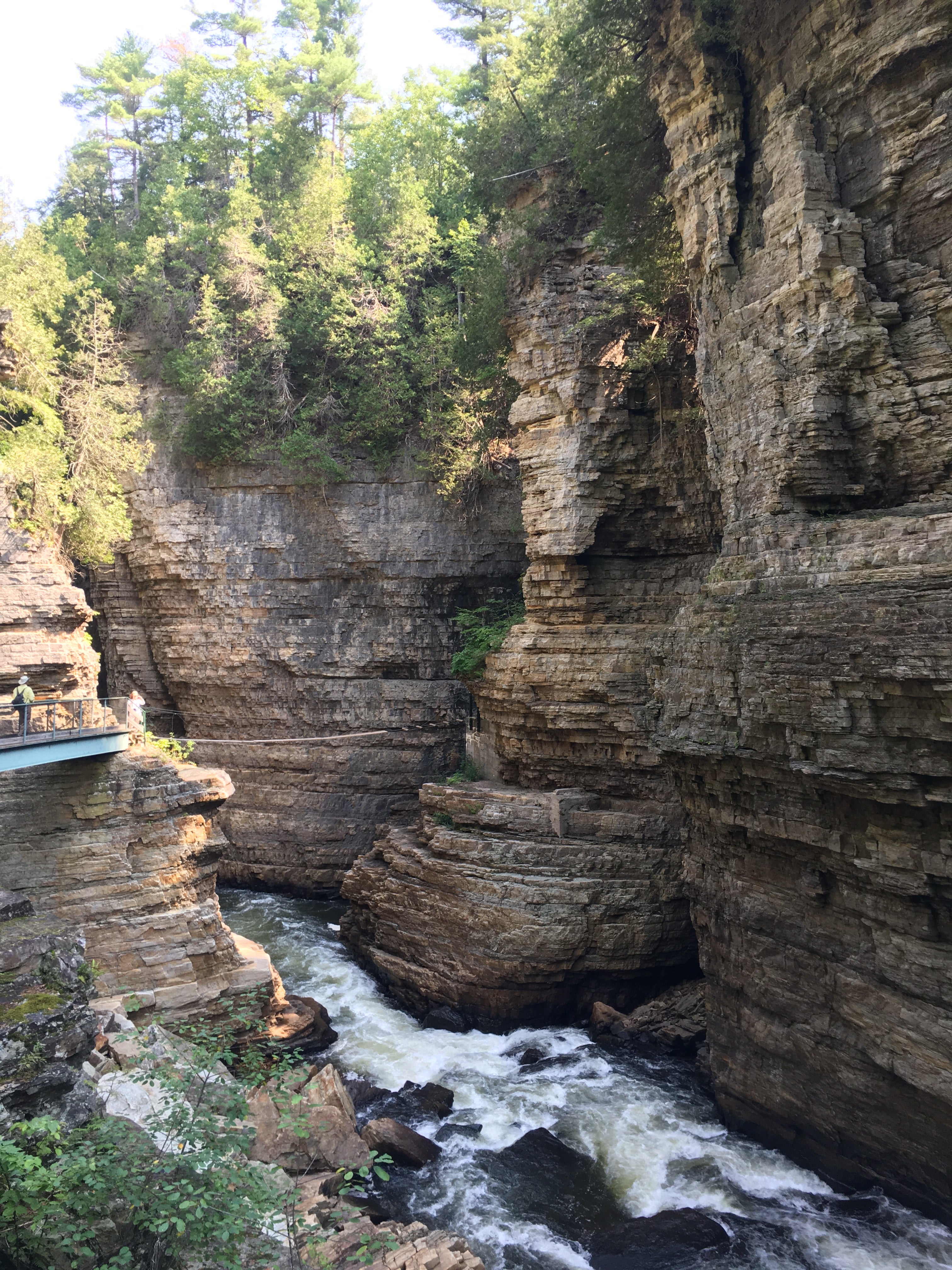 Camper submitted image from AuSable Chasm Campground - 2