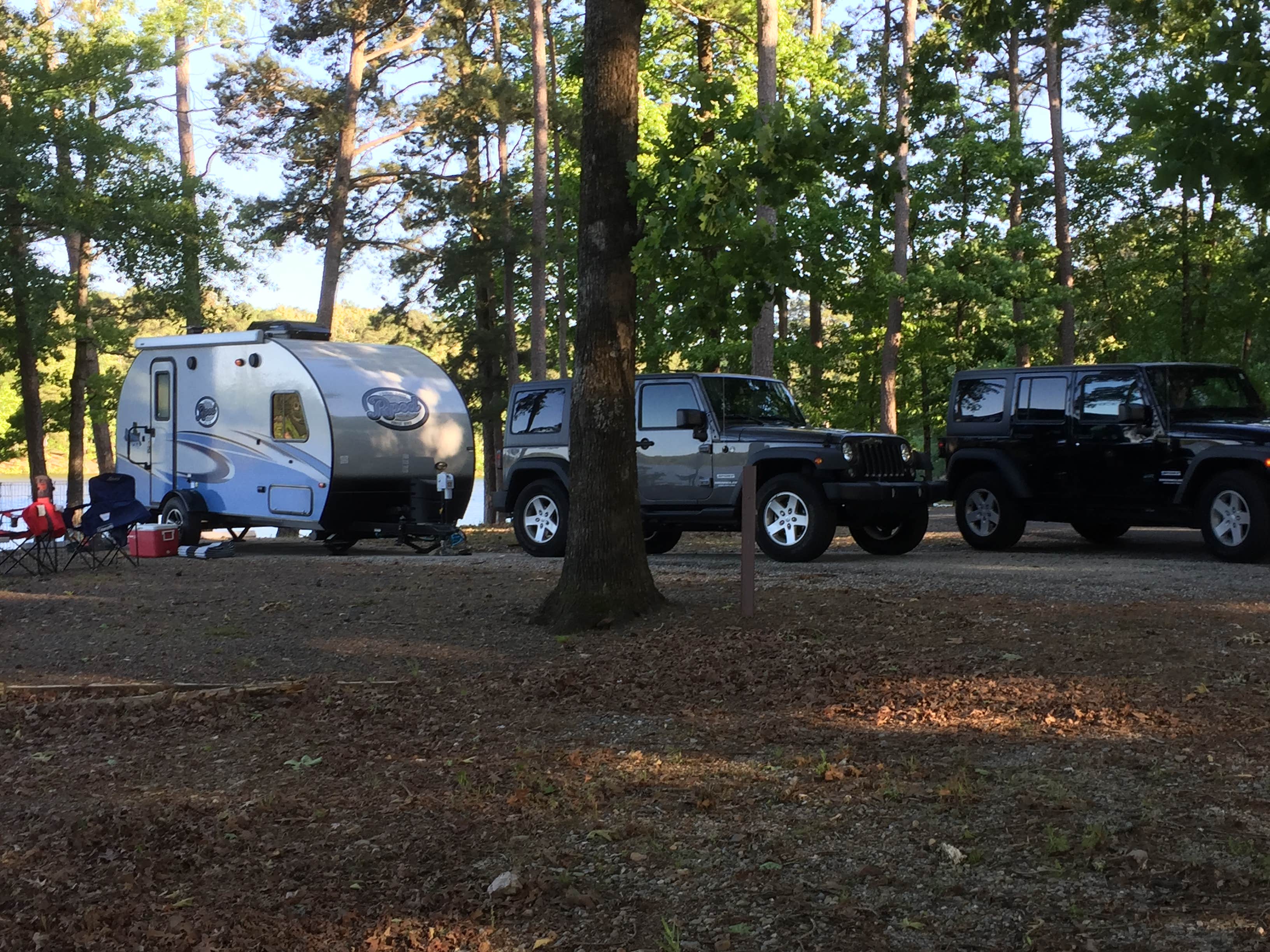Rob W.'s photo of rv camping at Tompkins Bend - Lake Ouachita near Story, AR