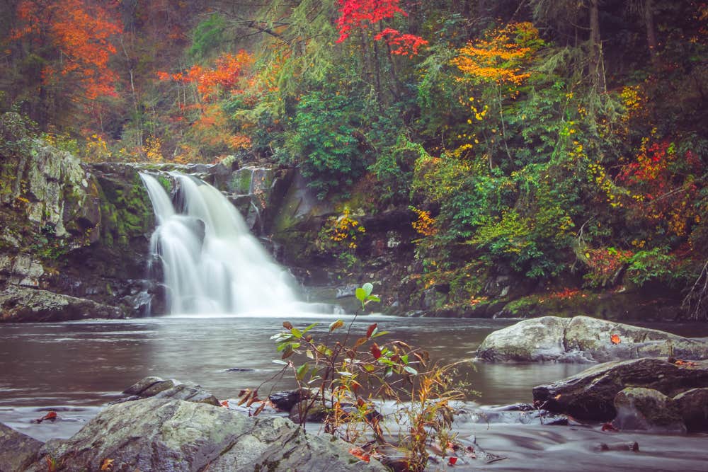 Cades Cove Campground, Fall Camping in Great Smoky Mountains National Park