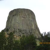 Review photo of Belle Fourche Campground at Devils Tower — Devils Tower National Monument by Brandie B., August 21, 2018