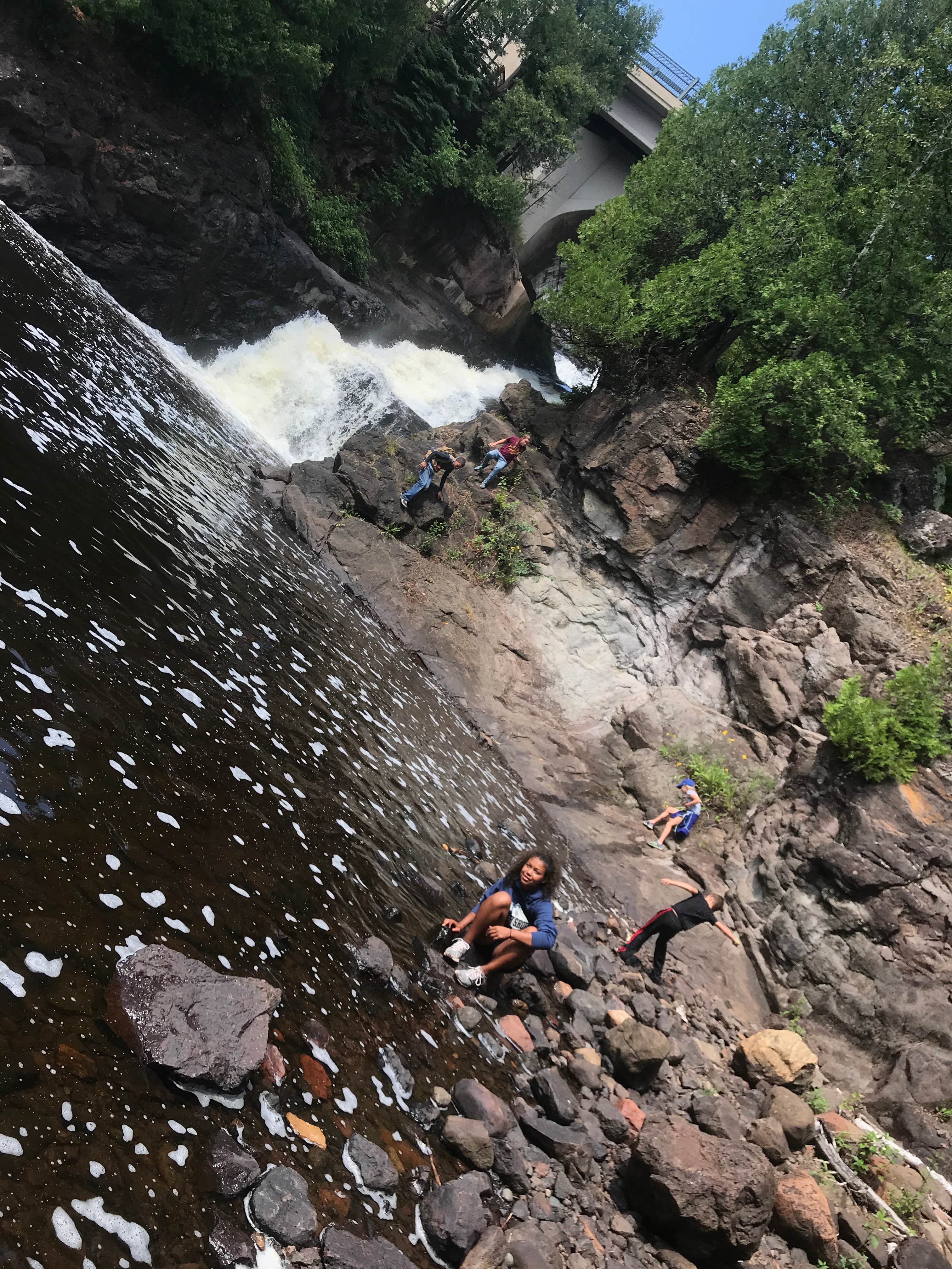 Nearby falls hiking 