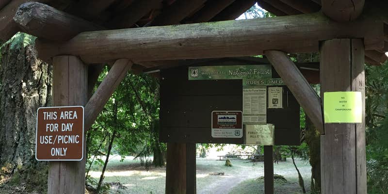 Camper submitted image from Blue Pool — Willamette National Forest