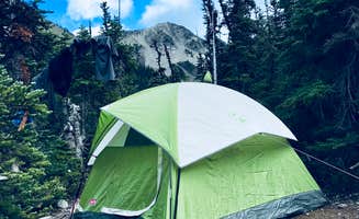 Molly Y.'s photo of tent camping at Royal Lake near Edmonds, WA