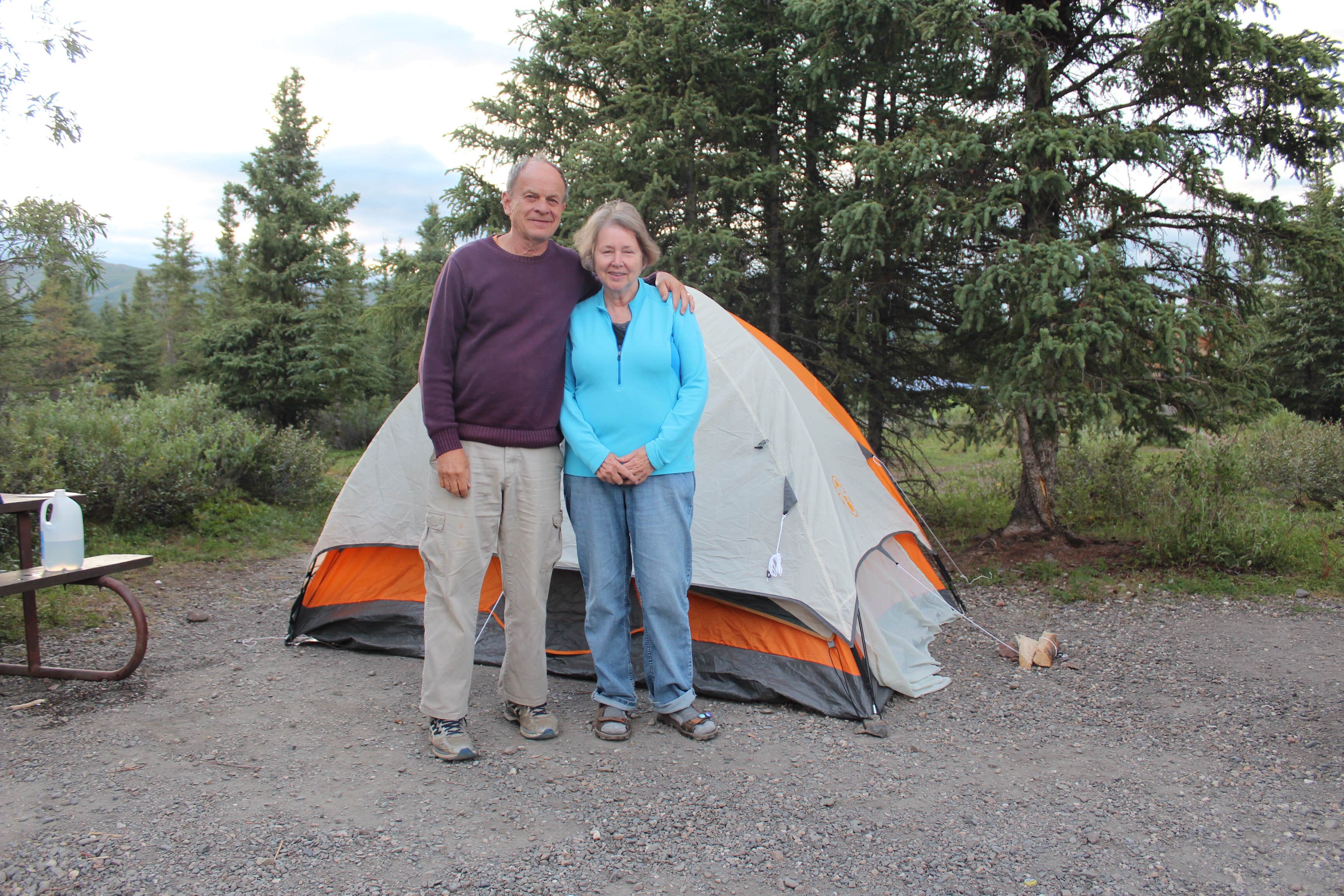 elaine M.'s photo at Teklanika River Campground — Denali National Park in Alaska