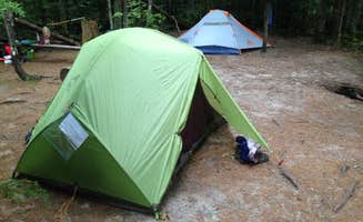 Rebecca S.'s photo of tent camping at Chapel Beach Backcountry Campsites — Pictured Rocks National Lakeshore near Grand Marais, MI